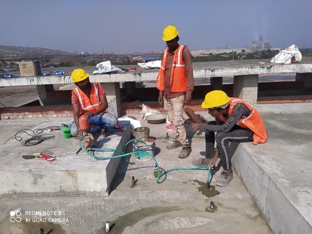 Injection grouting